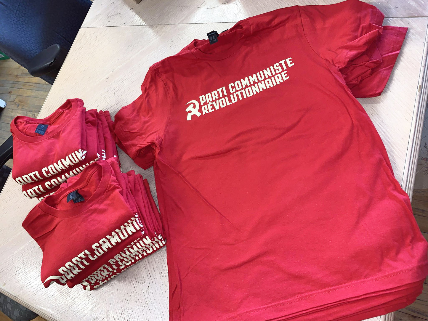 T-shirt du Parti communiste révolutionnaire