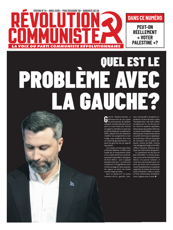 Révolution communiste No 14 - Avril