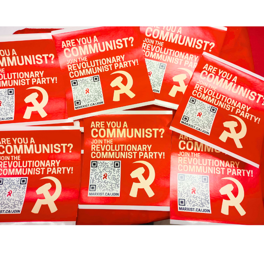 "Are You A Communist?" stickers