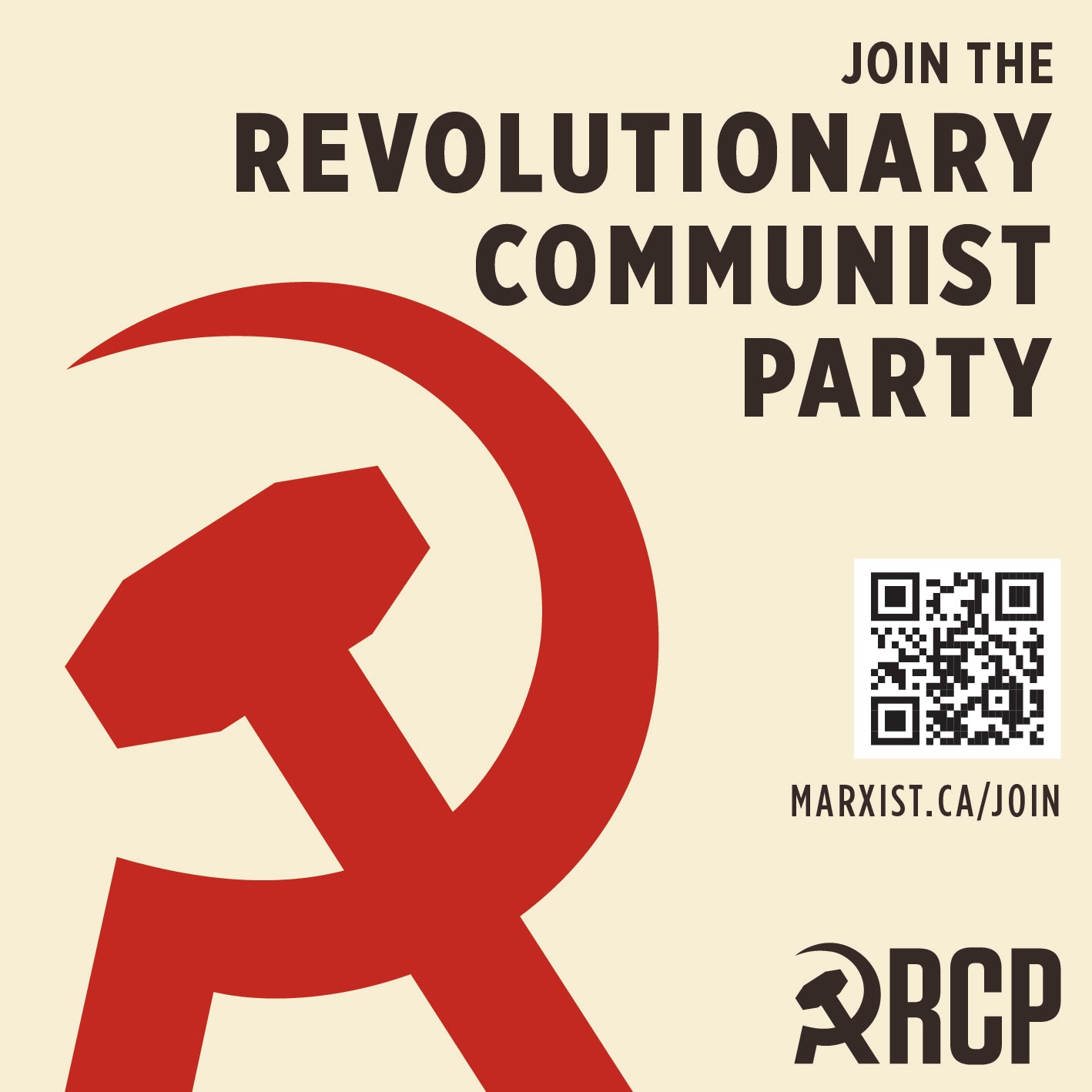 "Join the RCP" stickers