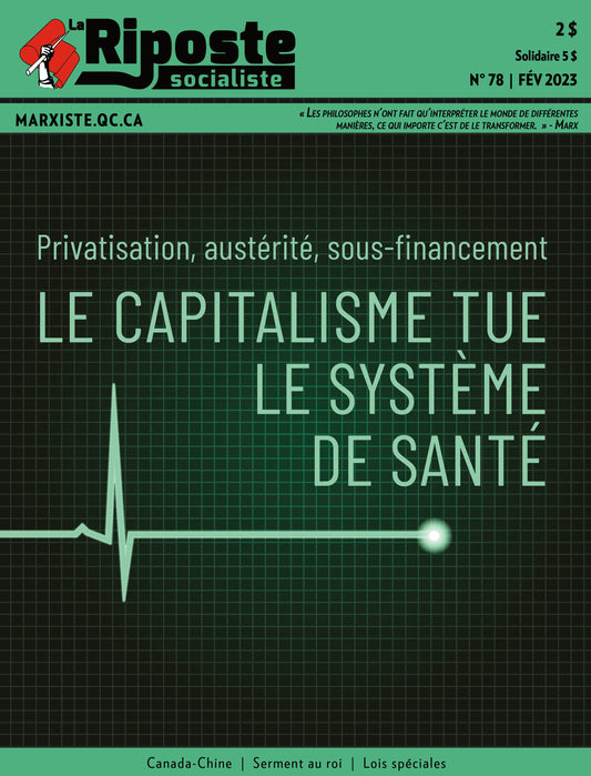 La Riposte socialiste No78 – Février 2023