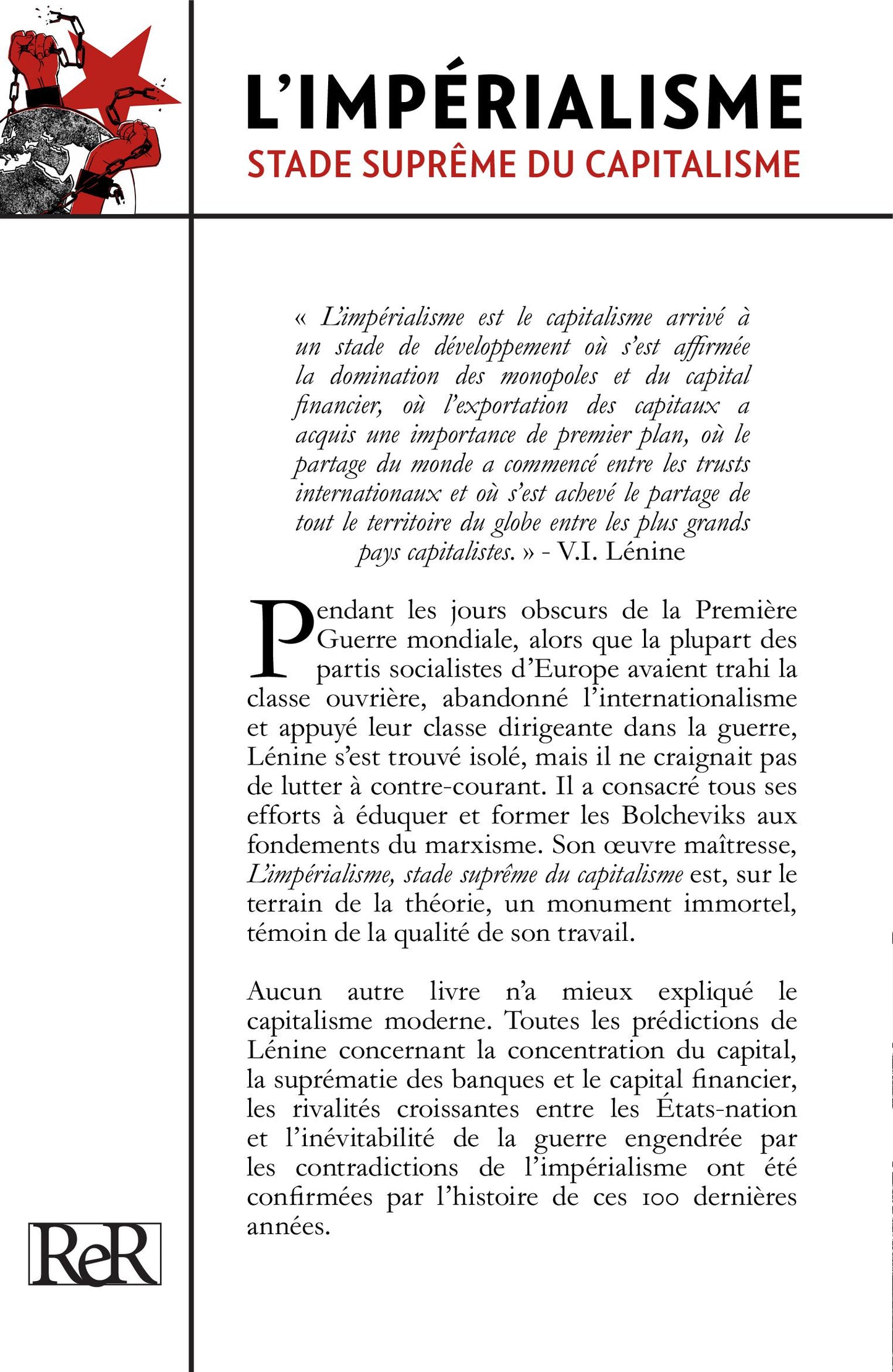 L'Impérialisme, stade suprême du capitalisme