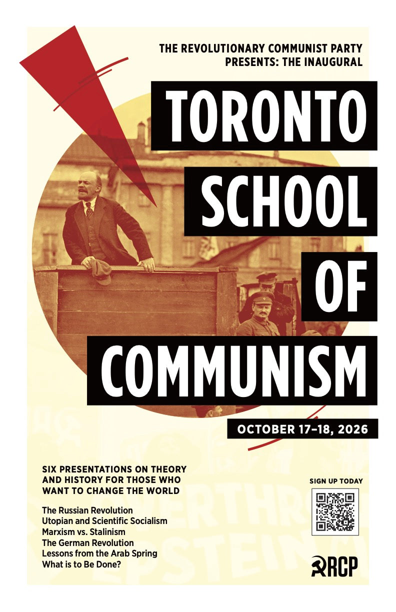 Toronto School of Communism 2026 promotional posters