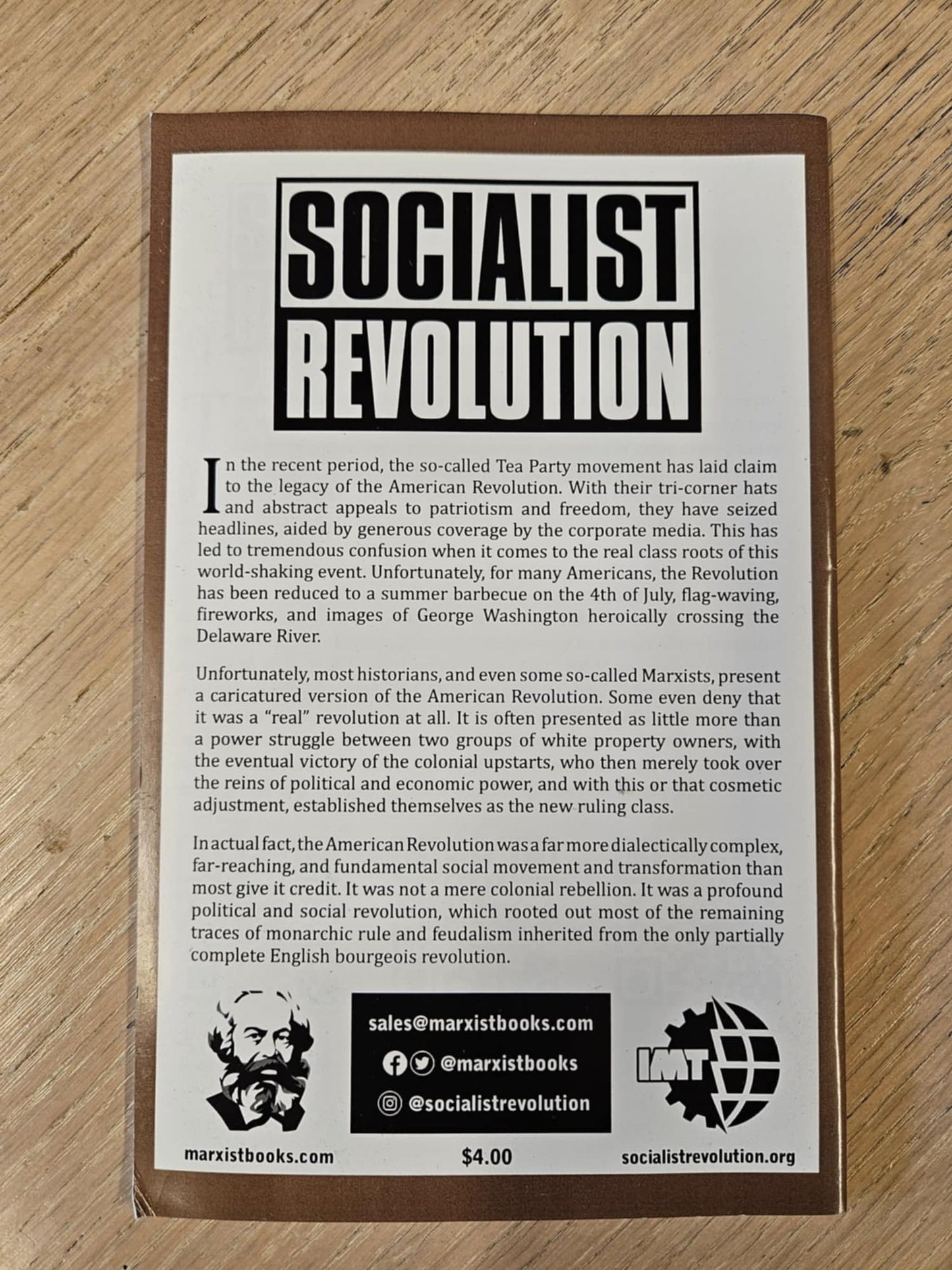 Class Struggle and the American Revolution