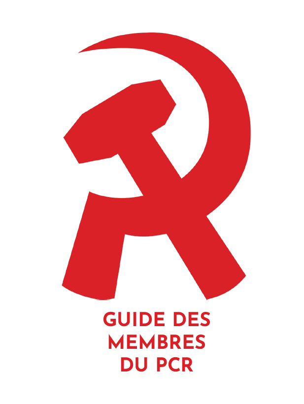 POUR MEMBRES SEULEMENT - Guide des membres du PCR