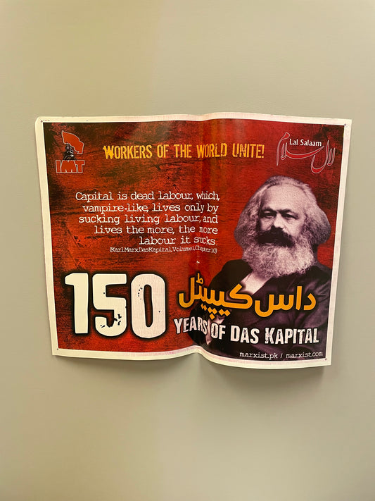 Lal Salaam Poster - 150 Years of Das Kapital