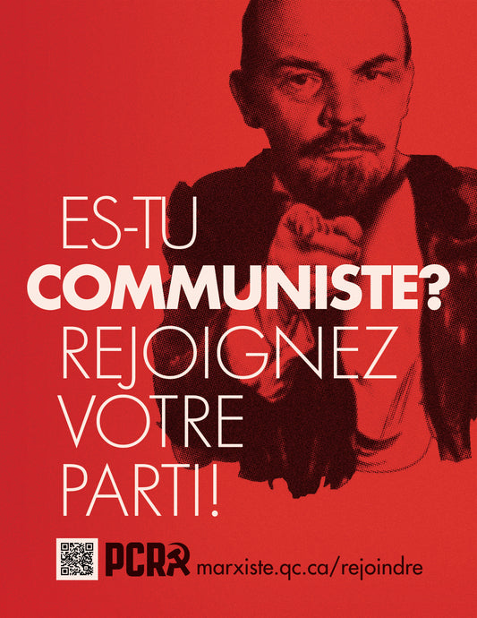 Affiches « Es-tu communiste? »