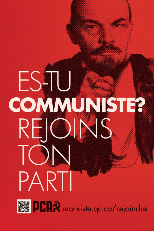 Autocollants « Es-tu communiste? »