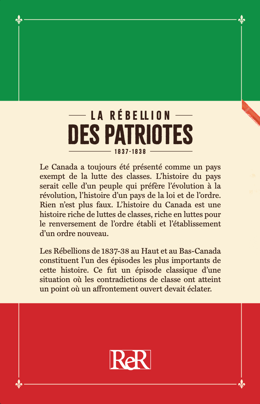 La rébellion des Patriotes