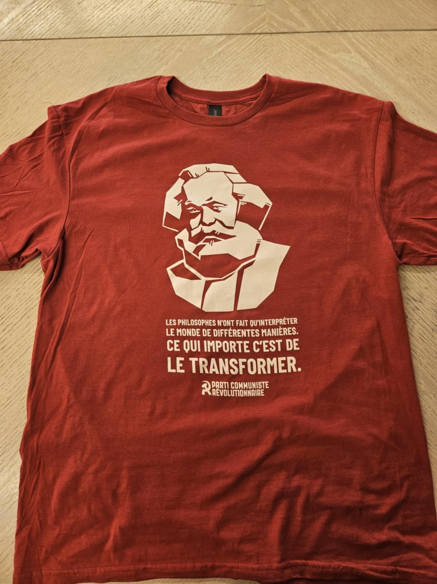 T-shirt Karl Marx Philosophe