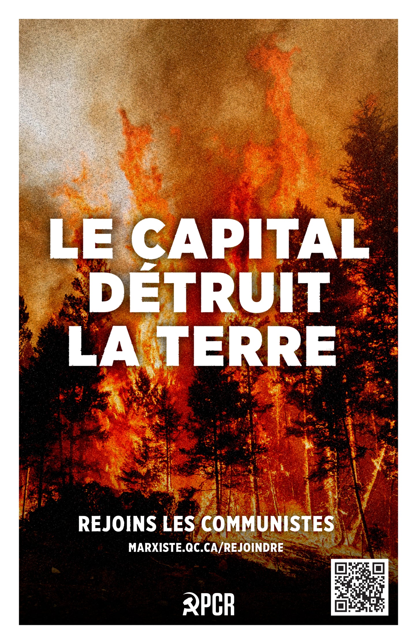 Affiches de recrutement du PCR