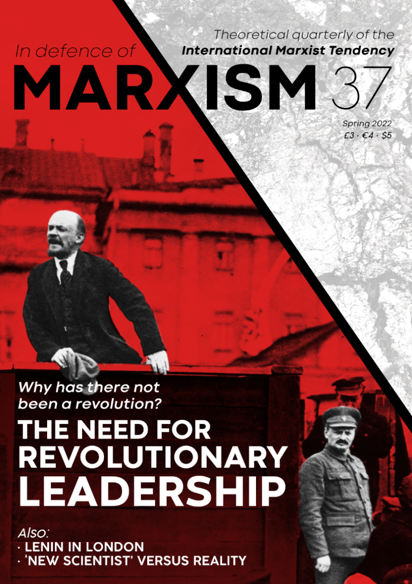 In Defence of Marxism Issue 37