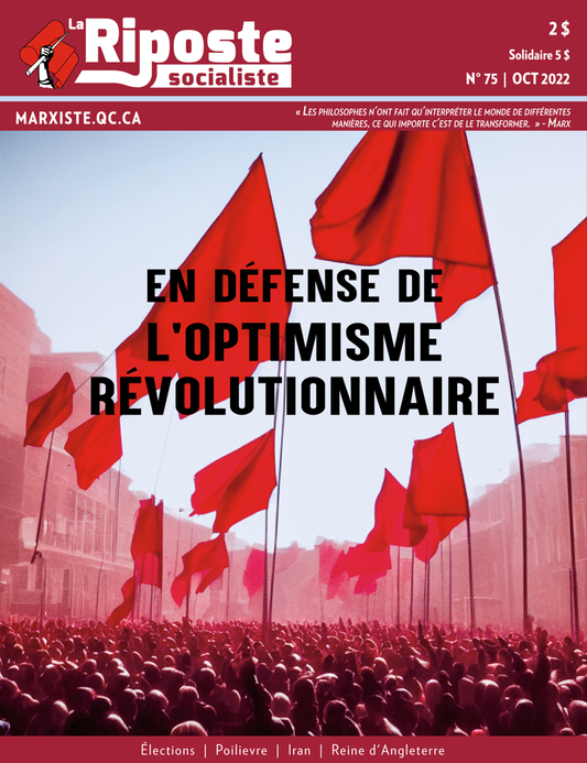 La Riposte socialiste No75 – Oct 2022