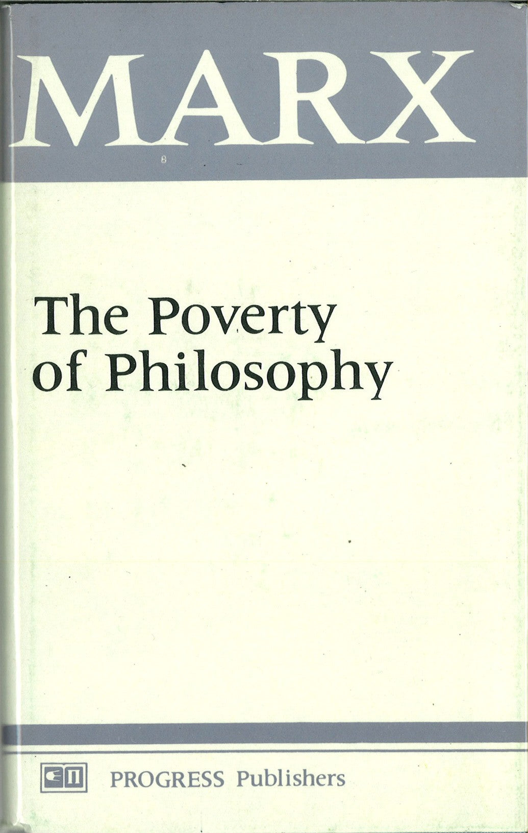 Poverty of Philosophy